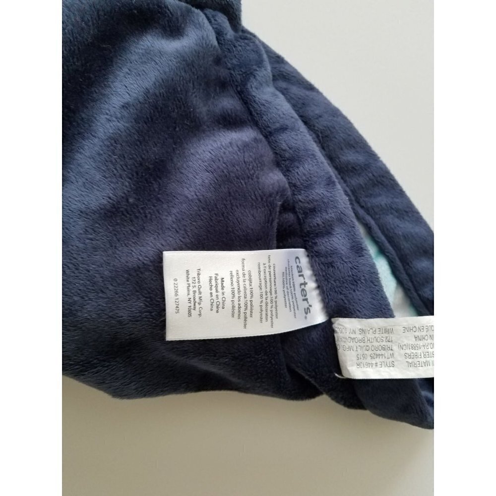 Carter's Whale Security Blanket Lovey - Picture 4 of 5